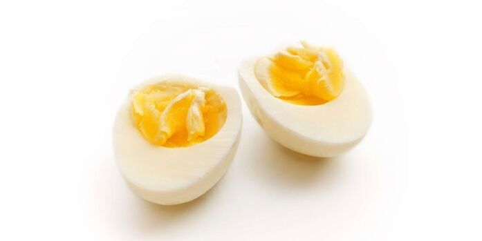 uovo di gallina sodo per dimagrire