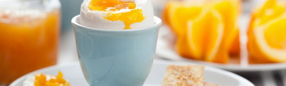 Uovo di gallina bollito - il prodotto principale della dieta a base di uova per la perdita di peso
